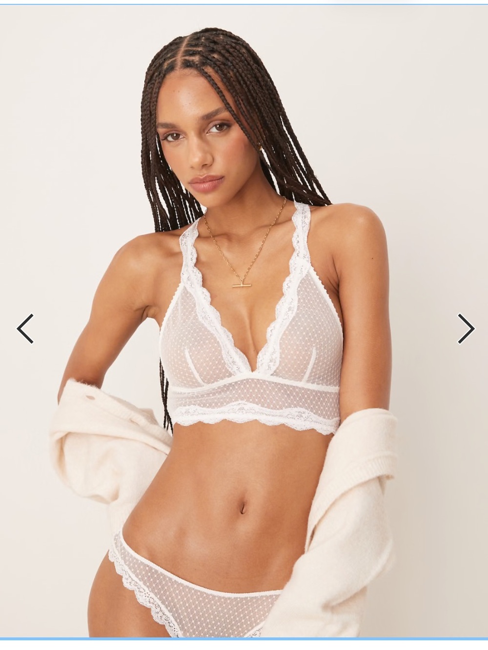Free People Intimately White Alyssum Bralette